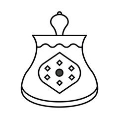 turkish apple tea pouch ottoman tile patterns