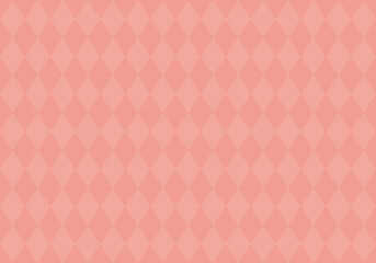 アーガイル柄の背景　赤