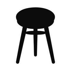 wooden chair isolated on white