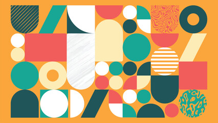 Dynamic Abstract Rounded Forms Background