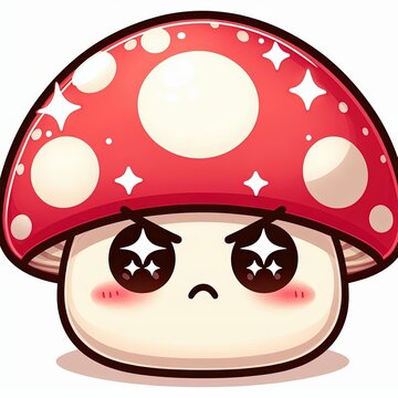 mashroom cartoon character 