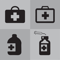 Essential Medical Supply Icons