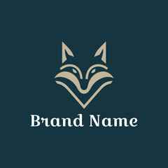 Obraz premium Abstract business company logo design vector illustration with star symbol element