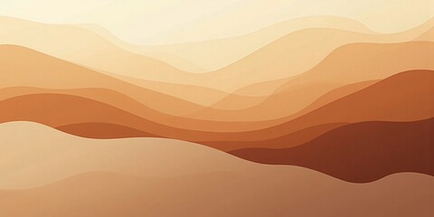 An abstract of sand beige, cream, and pastel earth tones in flowing gradients for product mockups	
