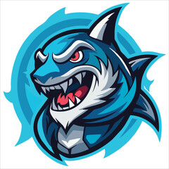 Gaming character mascot logo design for team esport gaming vector