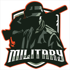 Obraz premium Gaming character mascot logo design for team esport gaming vector