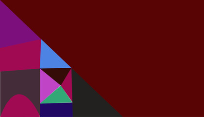 Colorful Abstract background Design,creative design from paper wallpaper. Featuring Bold Geometric Shapes and Vibrant Hues.