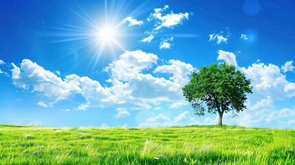 Fototapeta premium Spectacular High-Definition Images of Vibrant Blue Sky Background: Breathtaking Views of Clear Skies, Dramatic Cloudscapes, and Golden Hour Glows for Film Posters, Landscape Prints, Aviation Campaigns