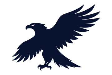 eagle vector illustration isolated on white