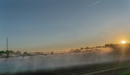 AI in agriculture – precise water consumption and remote control of irrigation machines