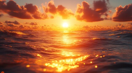 Fototapeta premium sunset on the beach