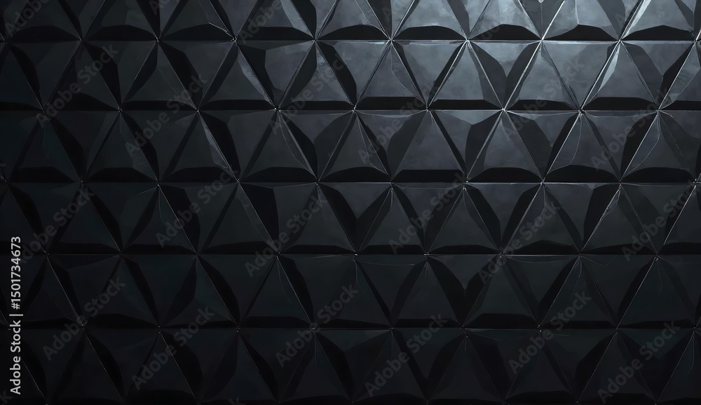 Poster elegant dark triangular pattern texture background ideal for modern designs websites presentations w