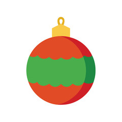 vector christmas ball