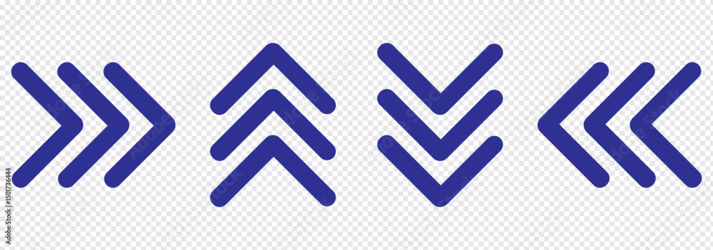 Poster swipe up arrow vector icon. social media story drag button sign action graphic design app ui shape s