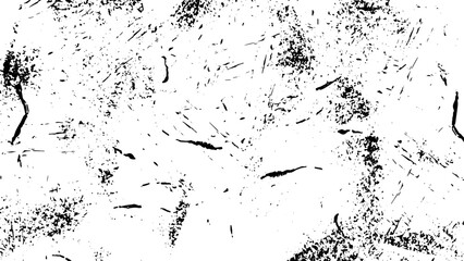 Grunge texture white and black. Sketch abstract to Create Distressed Effect. Overlay Distress grain monochrome design. Distress overlay vector textures. 
