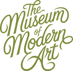 Fototapeta premium The Museum of Modern Art Logo.