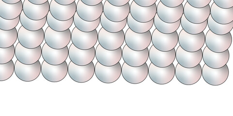Fototapeta premium Beautiful colorful vibrant pattern. 3d illustration, 3d rendering. Geometric Shapes with Pastel Spheres Abstract Background. Abstract soft pastel balls in a render , minimalistic, modern, vibrant