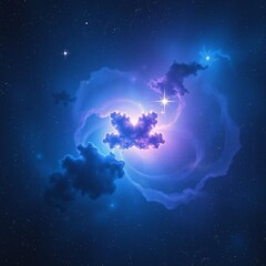 abstract blue background