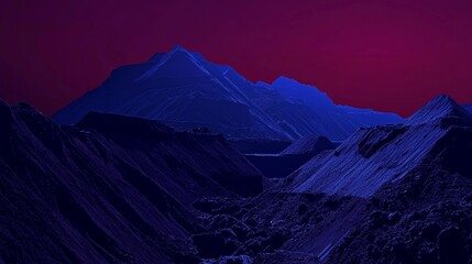 mountain landscape with mountains