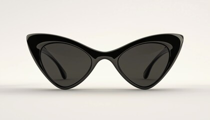 Stylish Vintage 80s Sunglasses For Beautiful Black Women And Men: Cat Eye Glasses Fashion From The 1980s. Trendy Retro Eyewear.