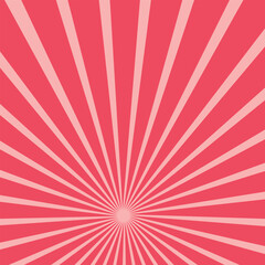 Abstract sun ray red star burst background. Red sun burst background