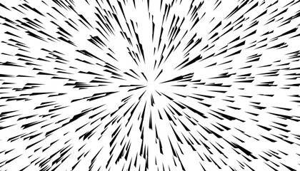 Black and white abstract line drops pattern for modern background and jersey design. Vector Format Illustration 