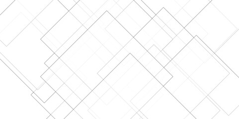 Abstract minimal geometric white and gray light background design. white transparent material in triangle diamond and squares shapes in random geometric pattern.