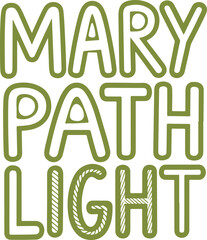 Mary Path Light.