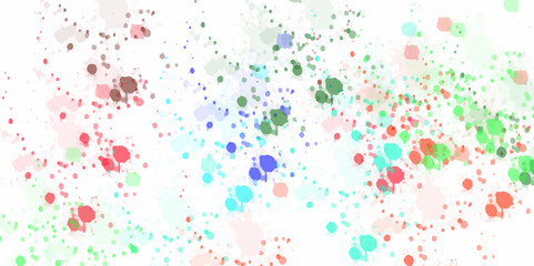 Light multicolor background, colorful vector texture with circles. Abstract background with multicolored spots and splashes on a white background used for desktop wallpaper or website design, template