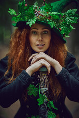 kind forest witch