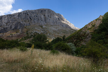 Vegacervera Gorges in León, on the LE-315 highway, Hoces de Vegacervera