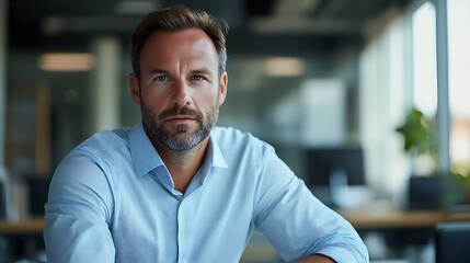 Fototapeta premium portrait of a handsome young man