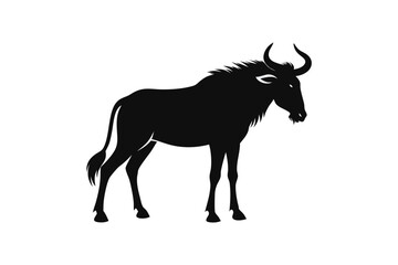 silhouette of a deer