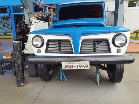 A Ford Willys in Porto Ferreira, SP, Brazil. March 5, 2025.
