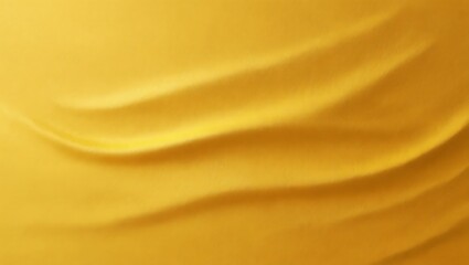 Obraz premium Abstract Golden Yellow Draped Fabric Texture Background
