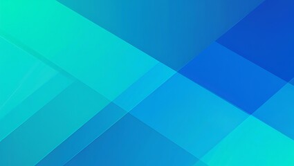 Obraz premium Abstract Geometric Background Teal and Blue Gradient Design