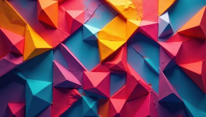 Abstract geometric shapes forming a continuous interior design pattern , repeating, neutral, bold