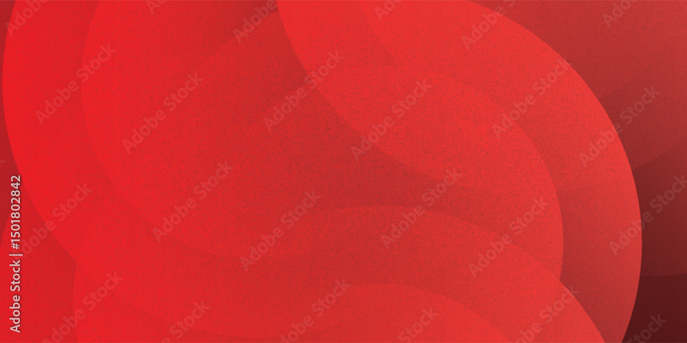 Poster red abstract background. dynamic shapes composition. eps10 vector