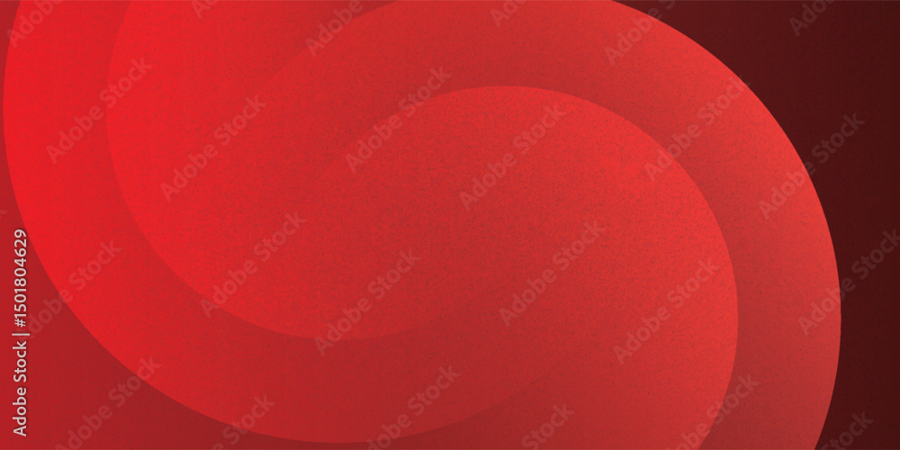 Poster red abstract background. dynamic shapes composition. eps10 vector