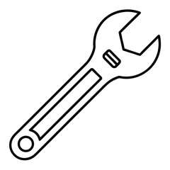 wrench icon vector illustration