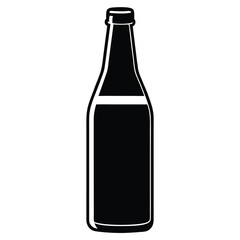 empty beer bottle