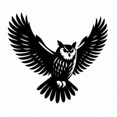 Obraz premium Owl Silhouette