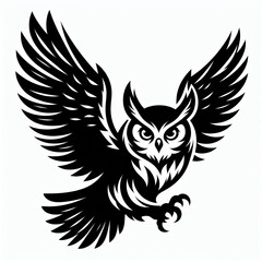 Obraz premium Owl Silhouette