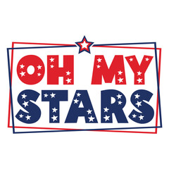 Oh My Stars SVG Art & Illustration