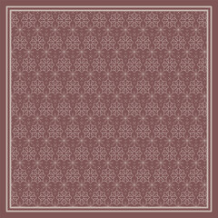 scarf design hijab seamless pattern