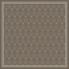 Fototapeta premium scarf design hijab seamless pattern