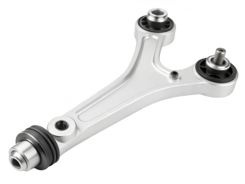 Control arm png car suspension part png automotive control component png vehicle front suspension png lower control arm png mechanical car part png transparent background image