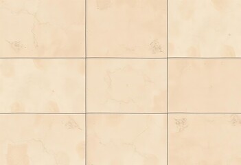 Fototapeta premium Rustic beige marble-look ceramic tiles, random pattern, high-resolution texture, natural, surface