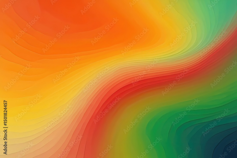 Poster abstract colorful layered background with smooth gradients