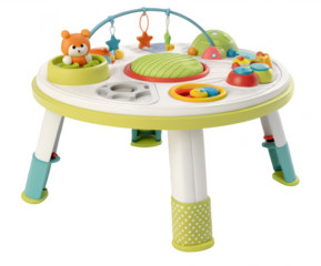 Baby activity toy table png baby play table png interactive toy png educational table toy png infant learning toy png music table png toddler toy png transparent background image